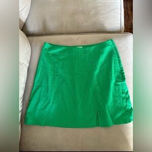 Women's Mini Linen Skirt